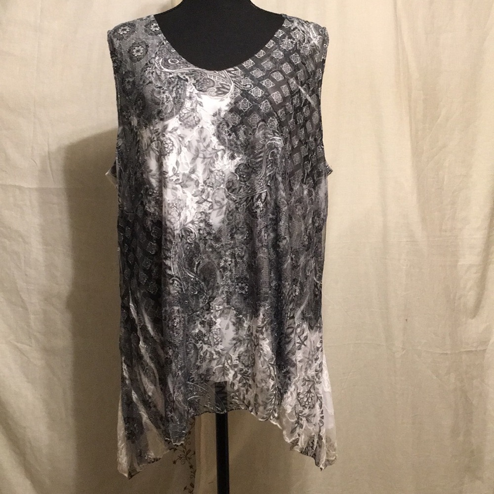 Sleeveless top by Britney Black